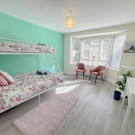 Large 3 Bedroom & 2 Bath - Ground Floor With Parking Bournemouth Exterior photo