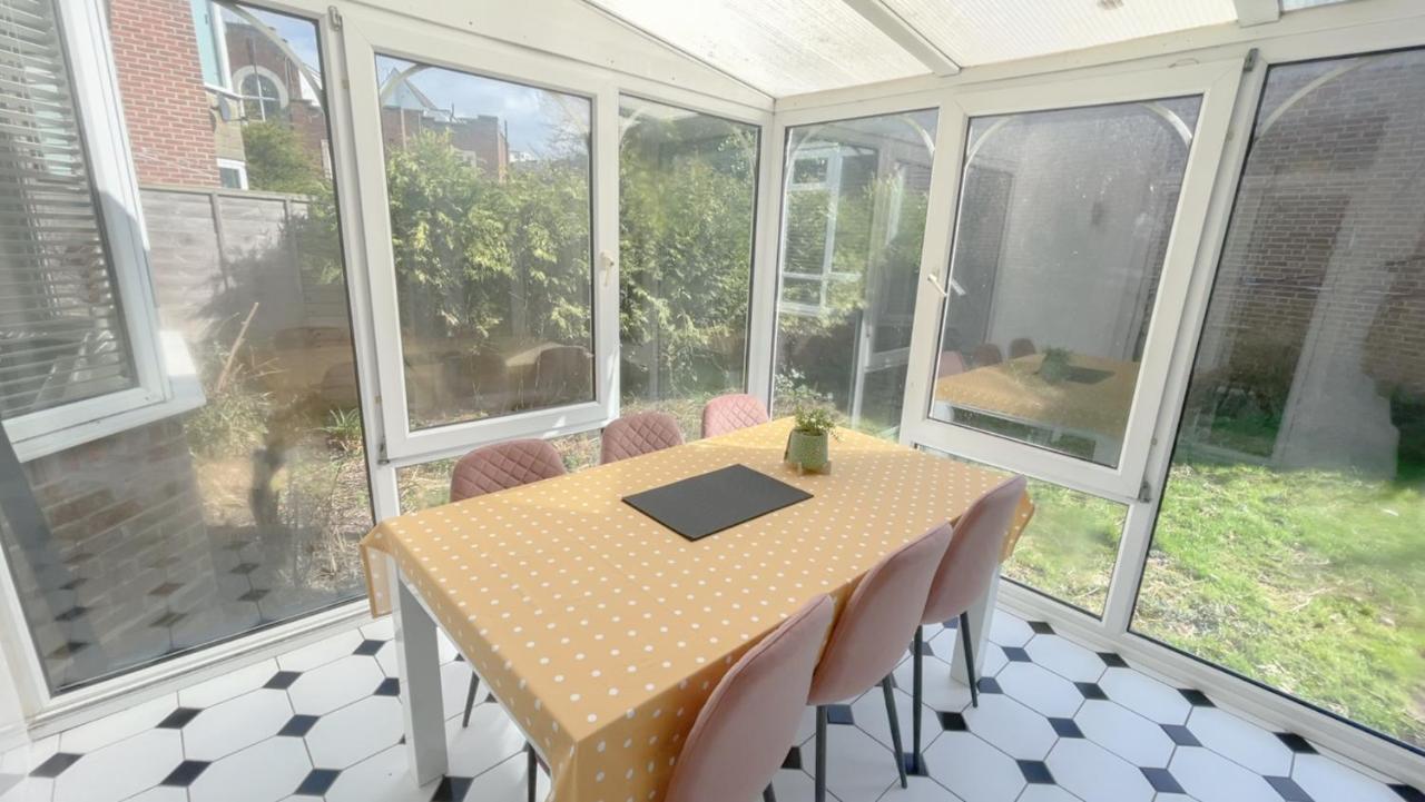 Large 3 Bedroom & 2 Bath - Ground Floor With Parking Bournemouth Exterior photo
